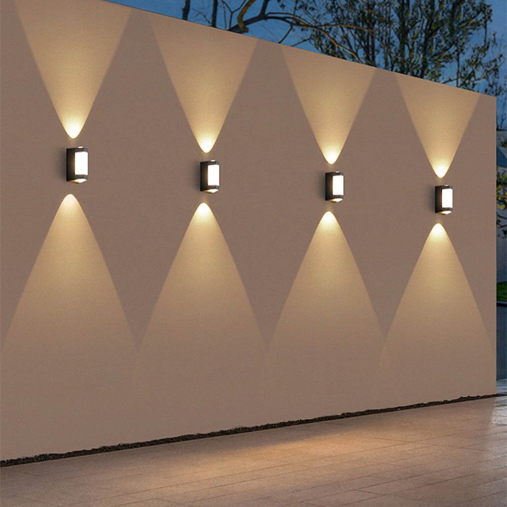 Nordic Acrylic LED Wall Light Up Down Outdoor