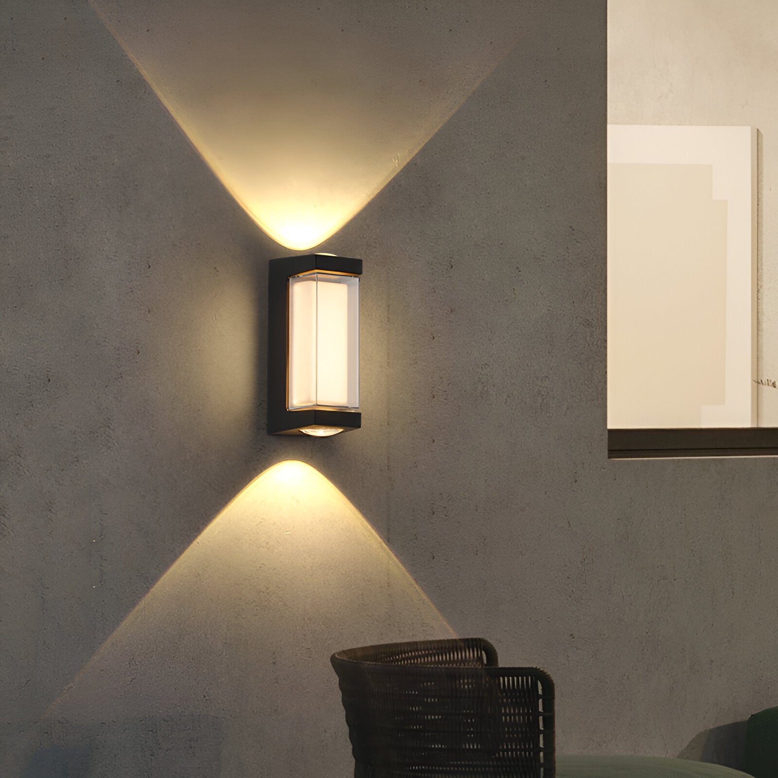 Nordic Acrylic LED Wall Light Up Down Outdoor