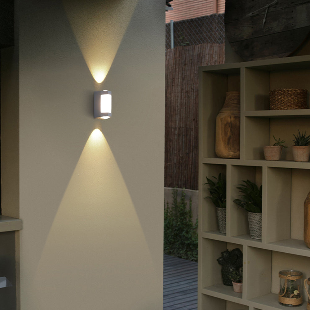 Nordic Acrylic LED Wall Light Up Down Outdoor