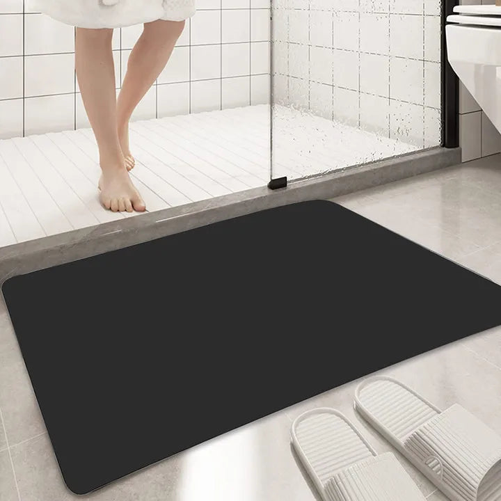 Absorbent Bath Mat with Non Slip Back
