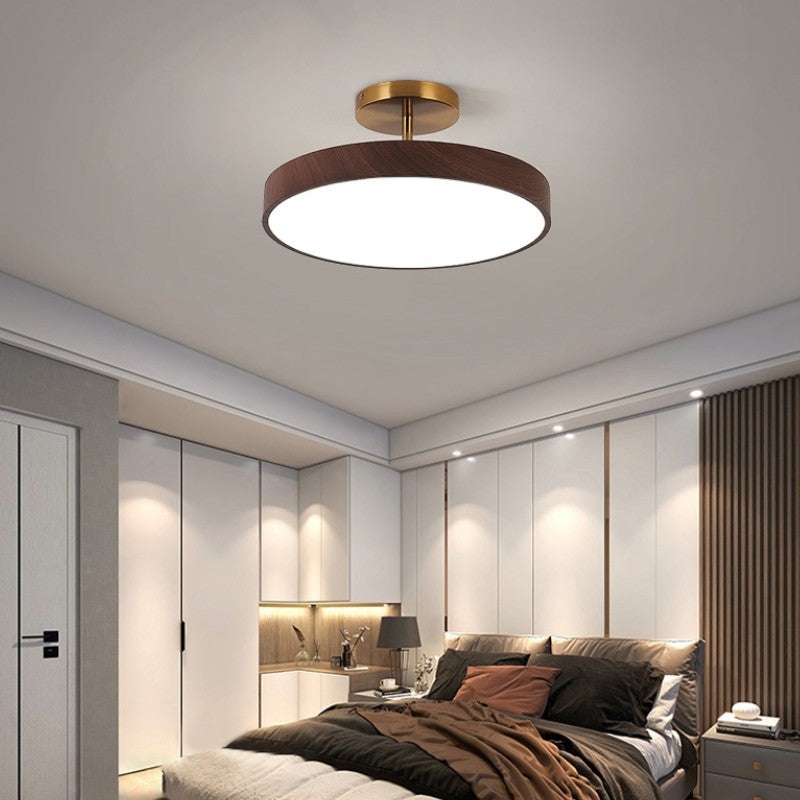 Acrylic Ceiling Light with Round LED Semi Flush