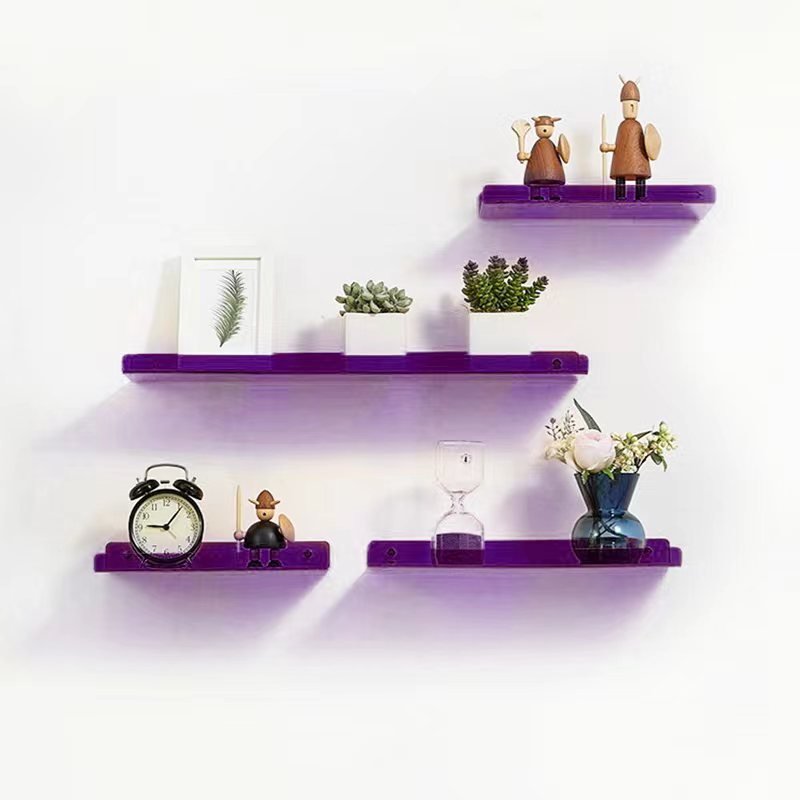 Acrylic Floating Wall Shelves with Display