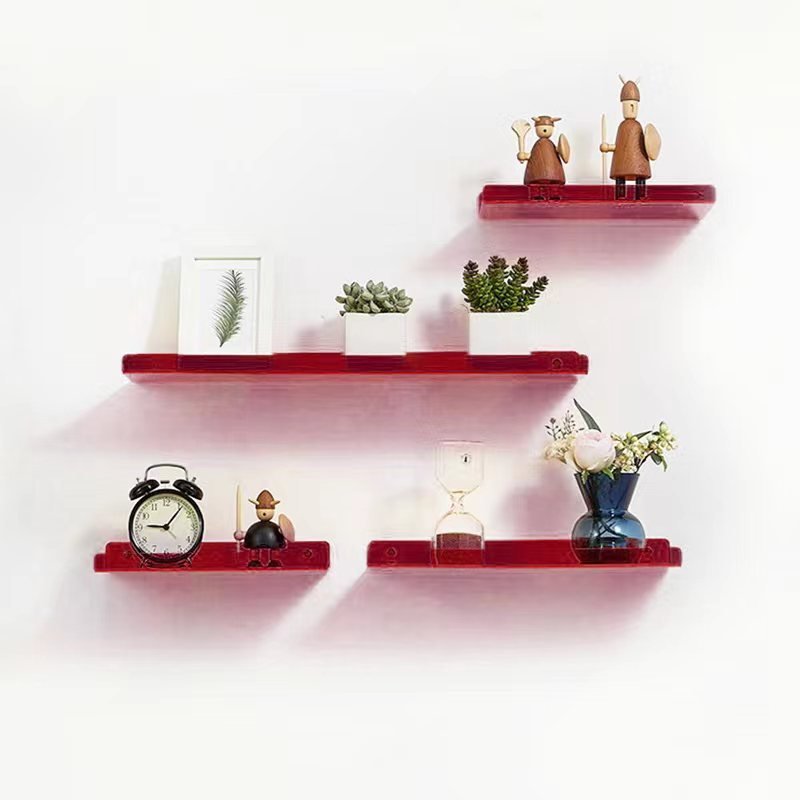 Acrylic Floating Wall Shelves with Display