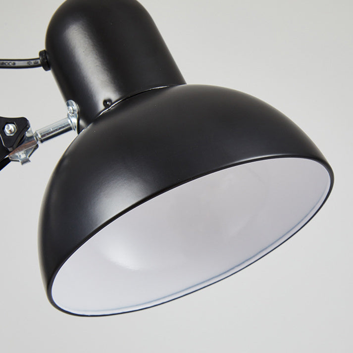 Adjustable Metal Table Lamp with Clip On Base