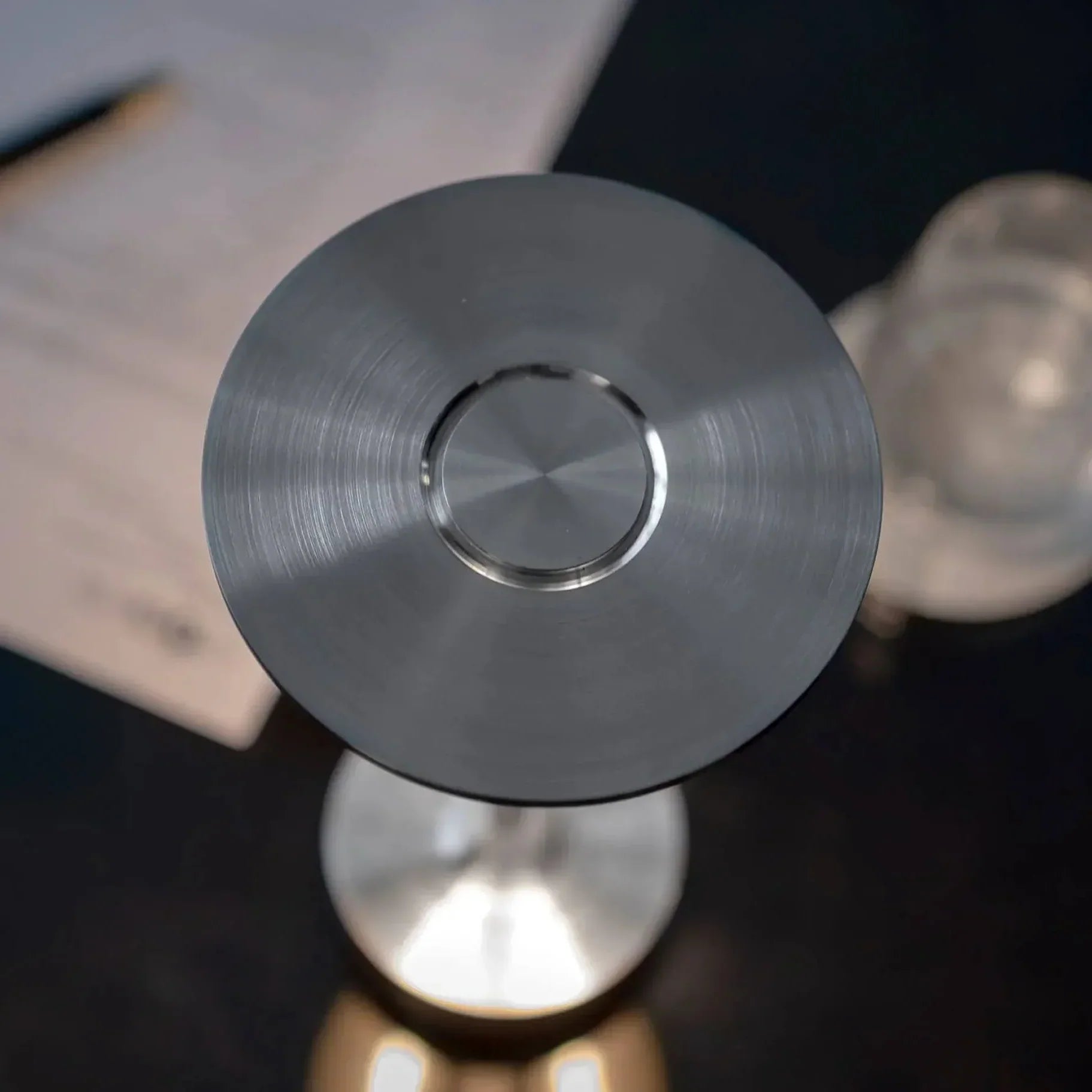 Aluminium Table Lamp with Rechargeable LED Light