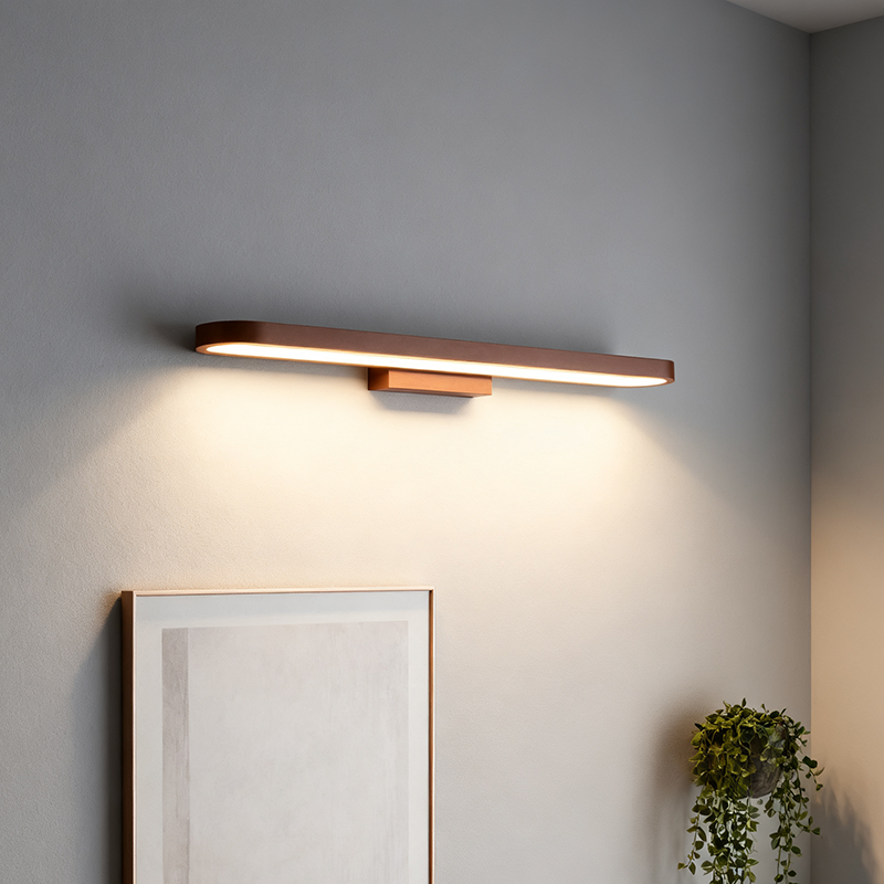 Aluminum LED Mirror Wall Light with Linear Bar