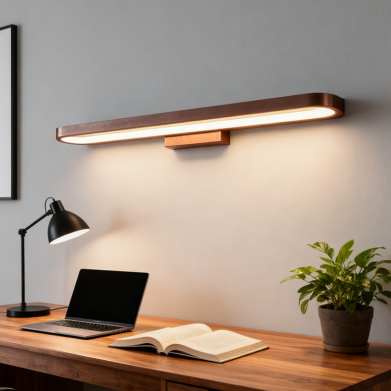 Aluminum LED Mirror Wall Light with Linear Bar
