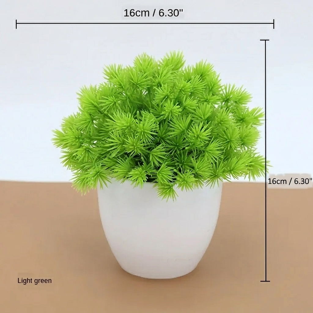 Artificial Bonsai Tree with Decorative Pot