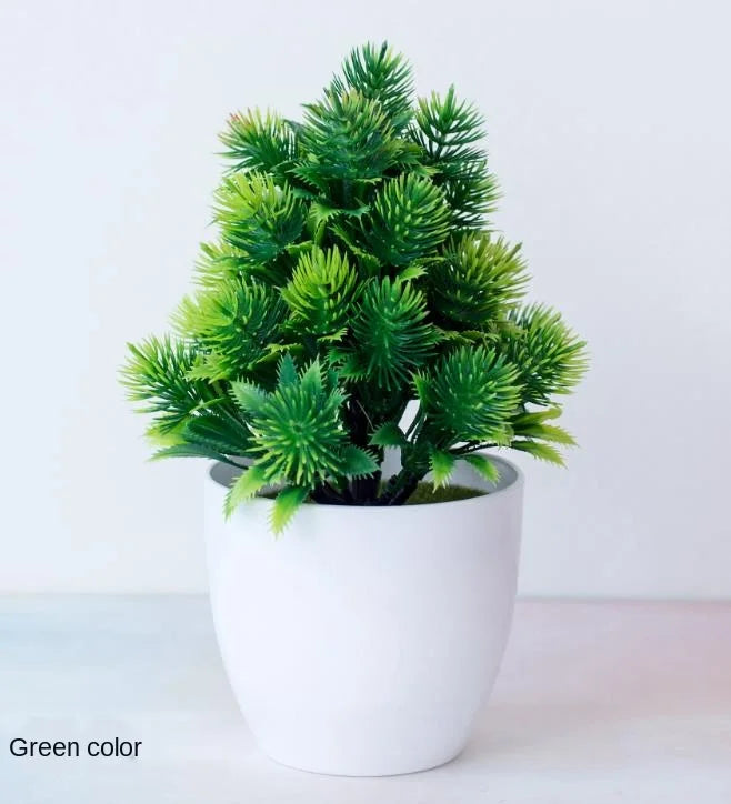 Artificial Bonsai Tree with Decorative Pot