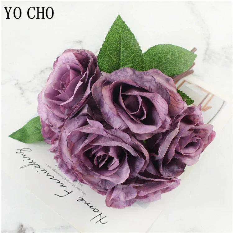 Artificial Peony Bouquet with Lifelike Blooms