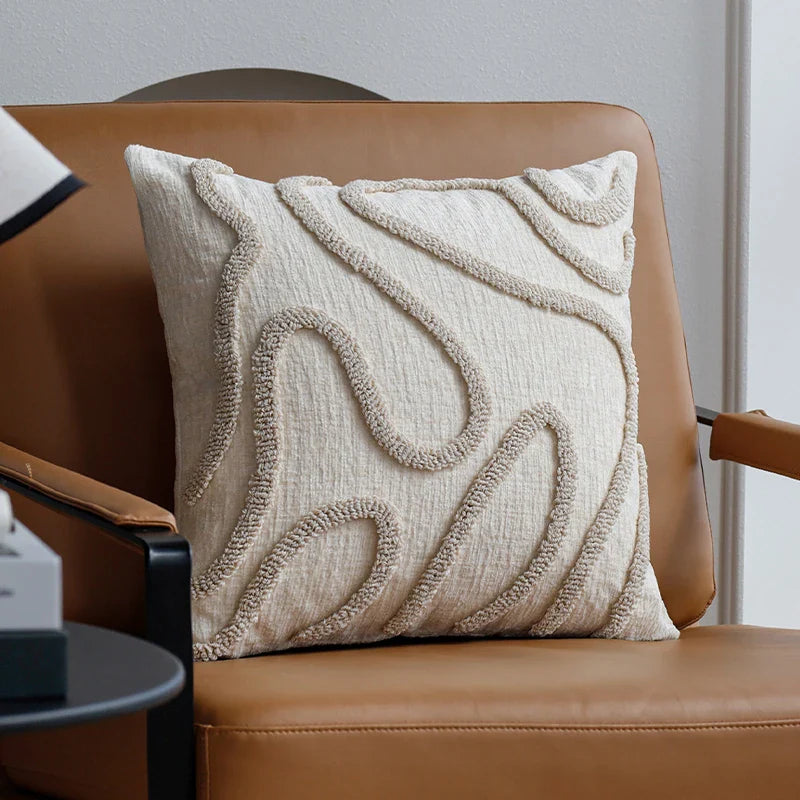 Boho Chenille Decorative Pillow Cover
