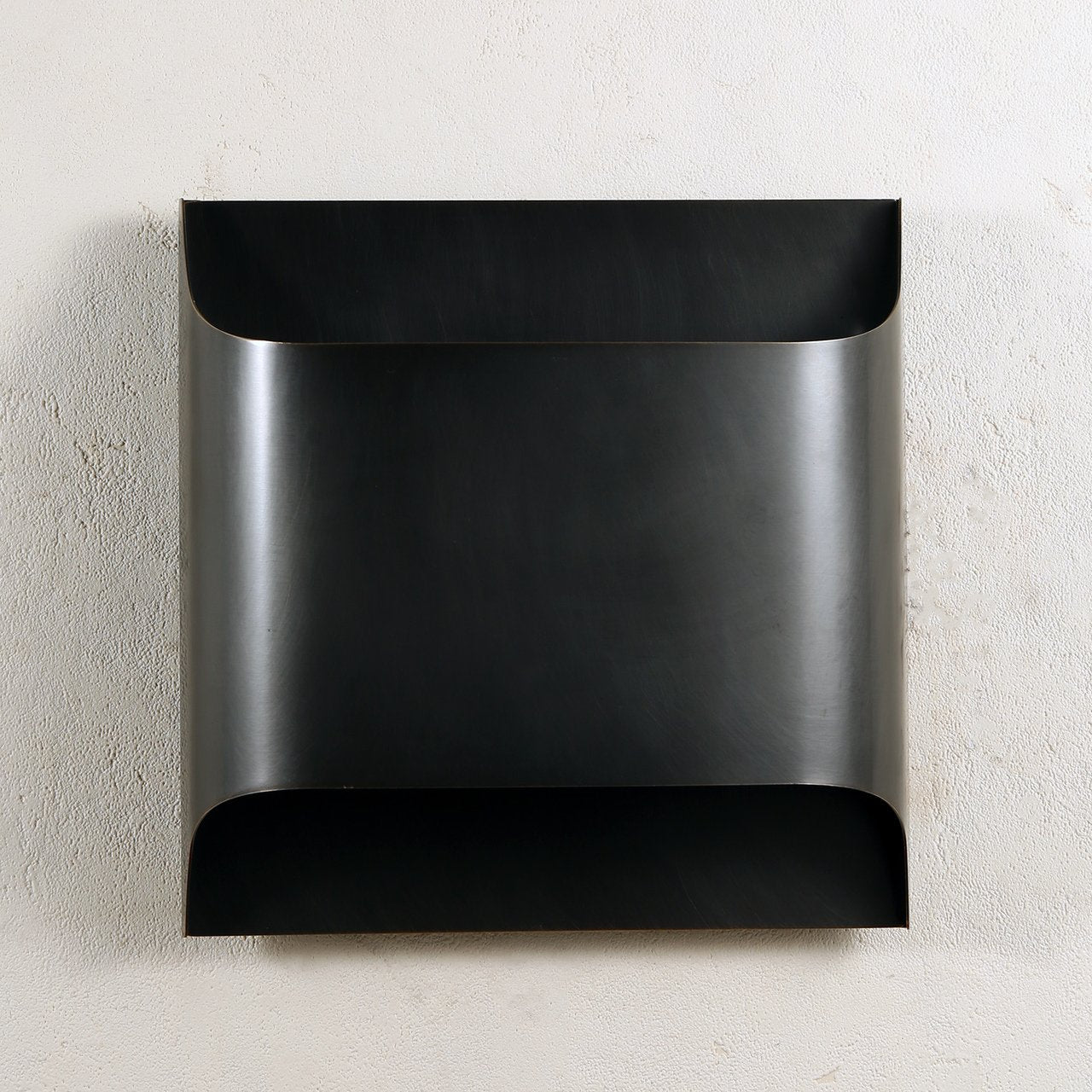 Copper Wall Sconce with Curved LED Light Panel
