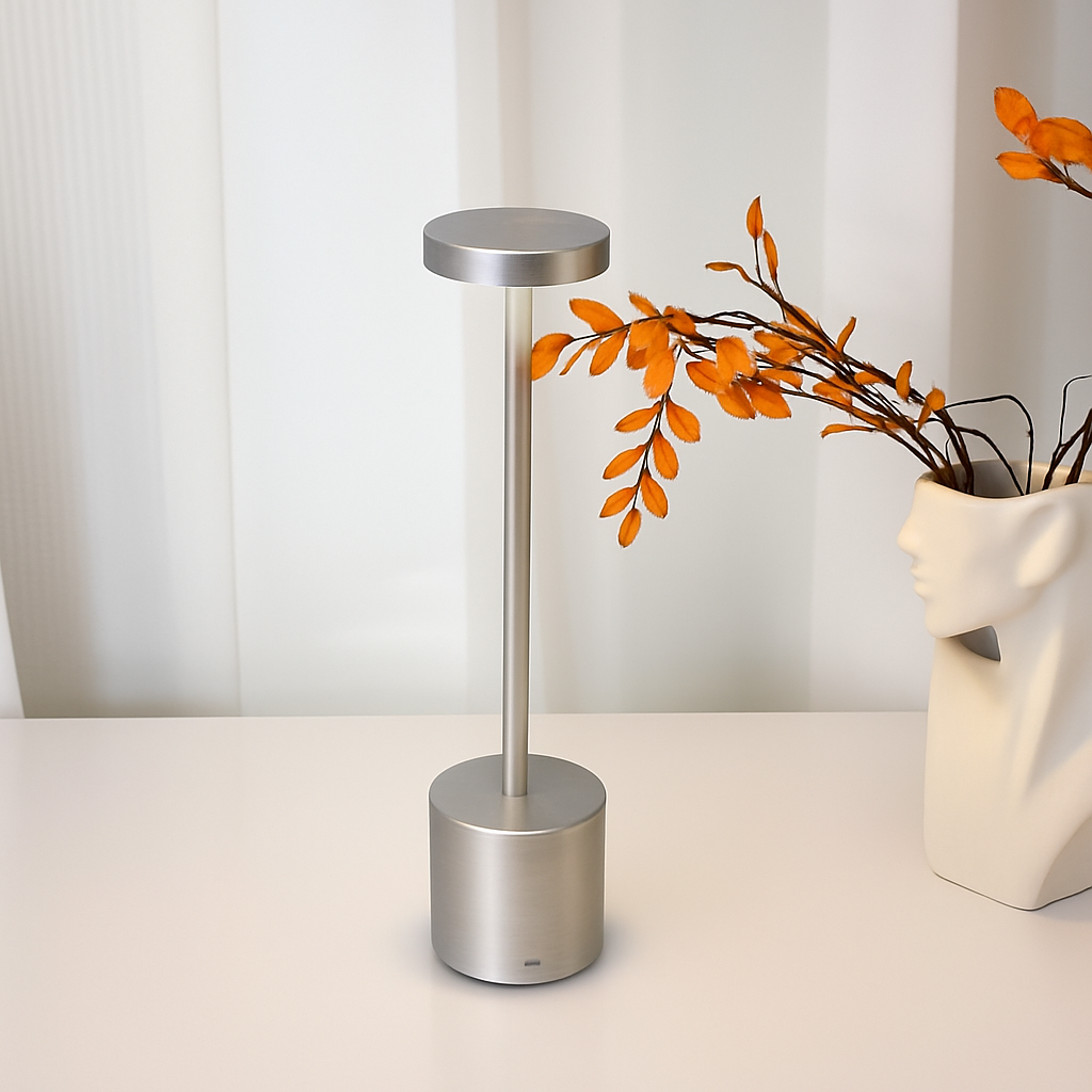 Cordless Table Lamp with Touch Dimming Design