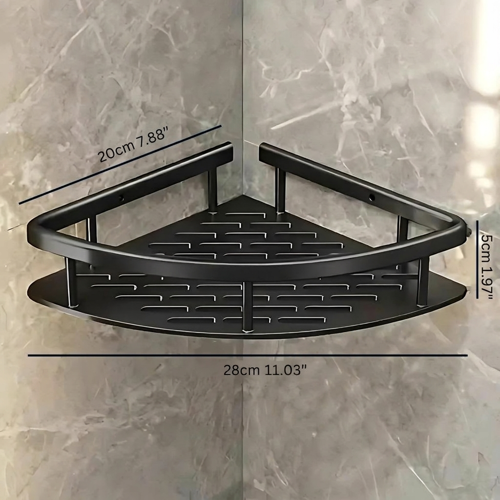 Corner Shower Caddy with Wall Mount