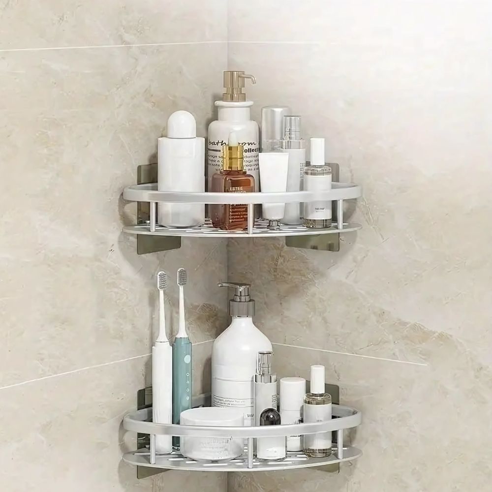 Corner Shower Caddy with Wall Mount