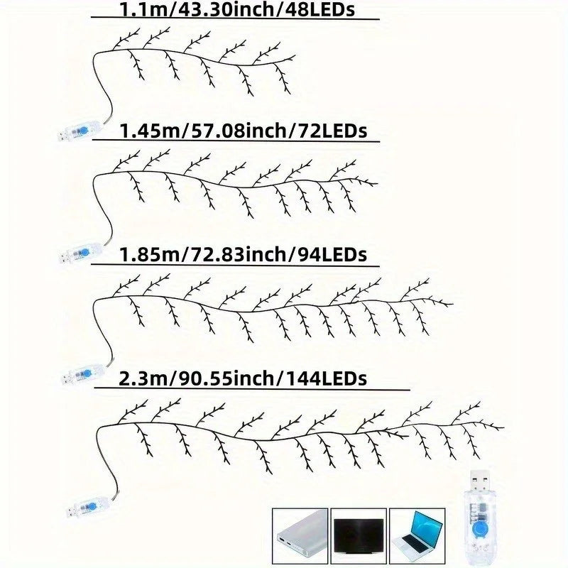 Decorative Branch String Light with LEDs