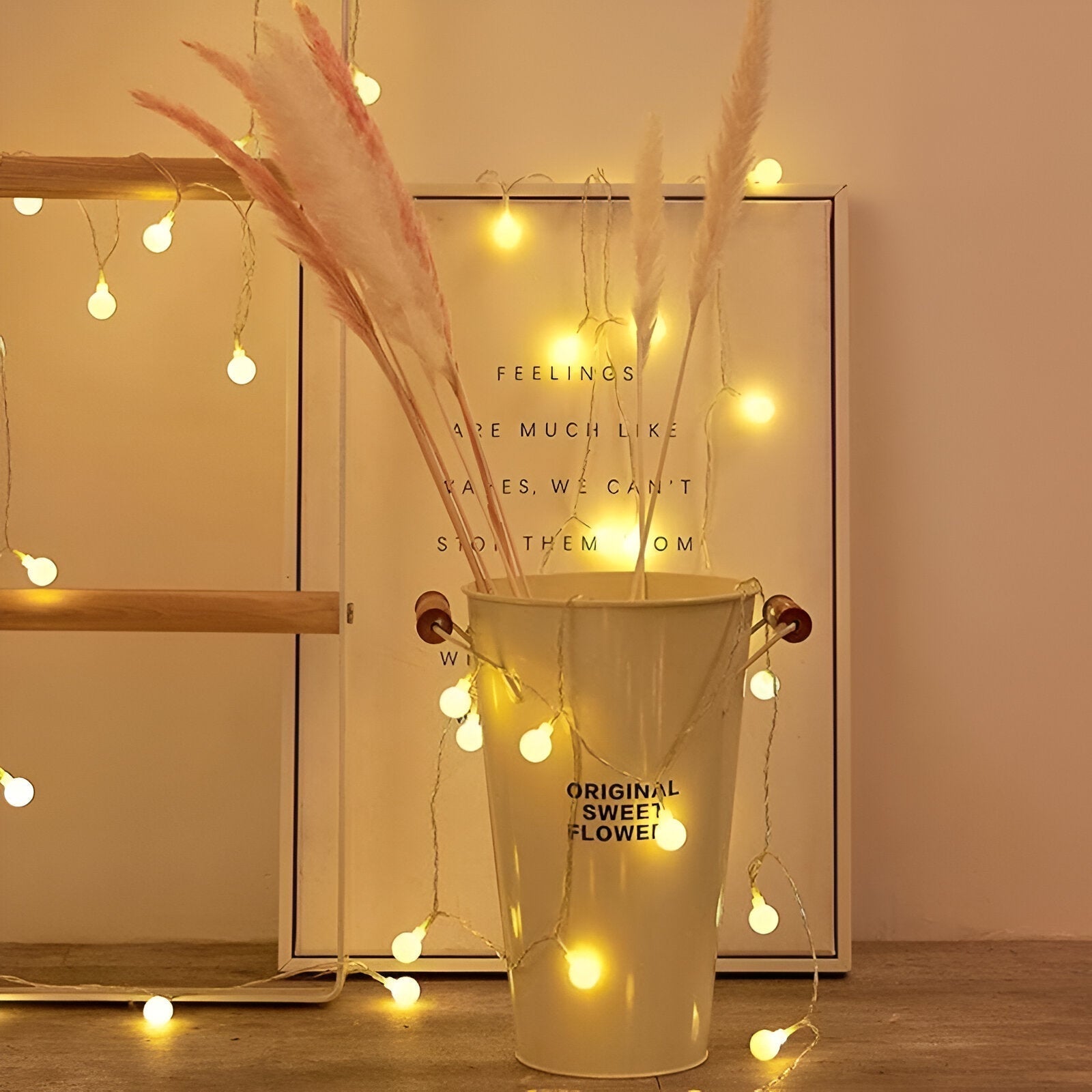Decorative String Light with LED Hanging Glow