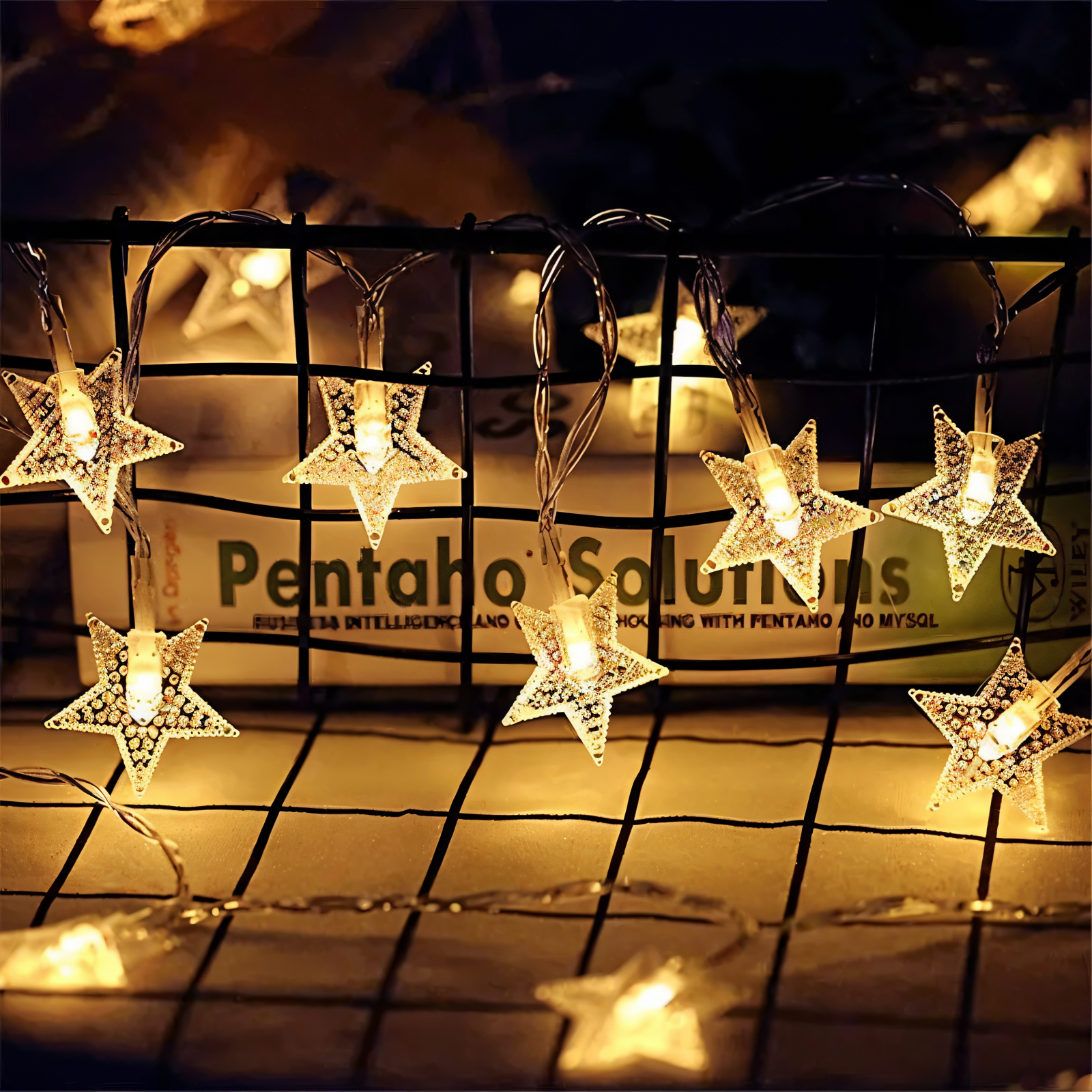 Decorative String Light with LED Hanging Glow