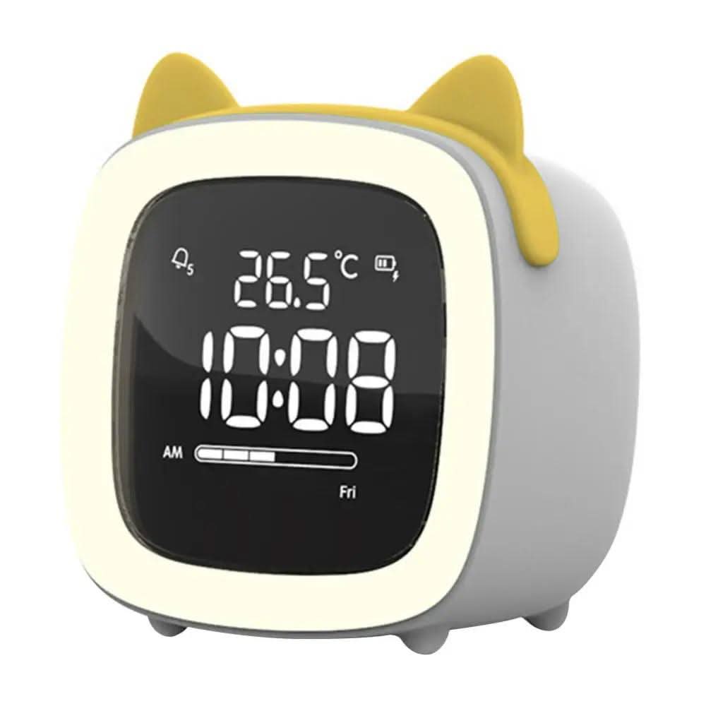 Digital Alarm Clock Night Lamp with LED Display