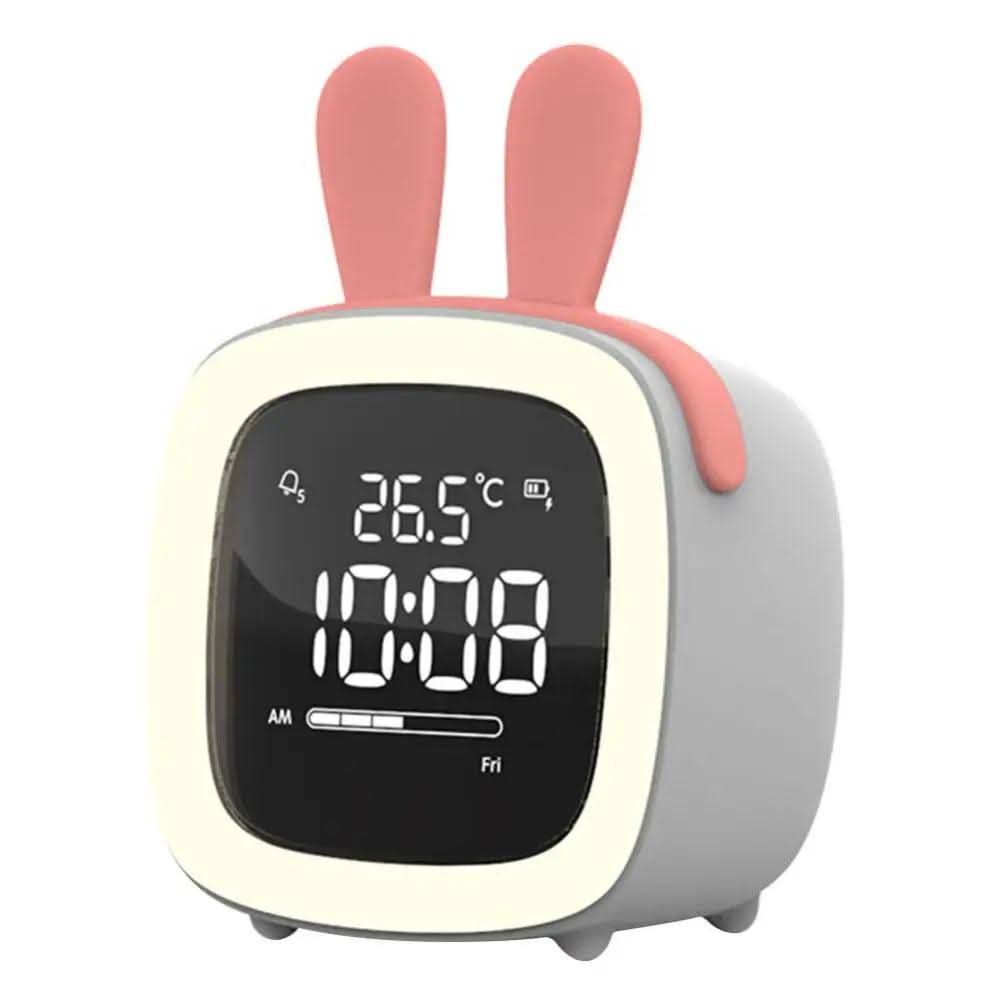 Digital Alarm Clock Night Lamp with LED Display