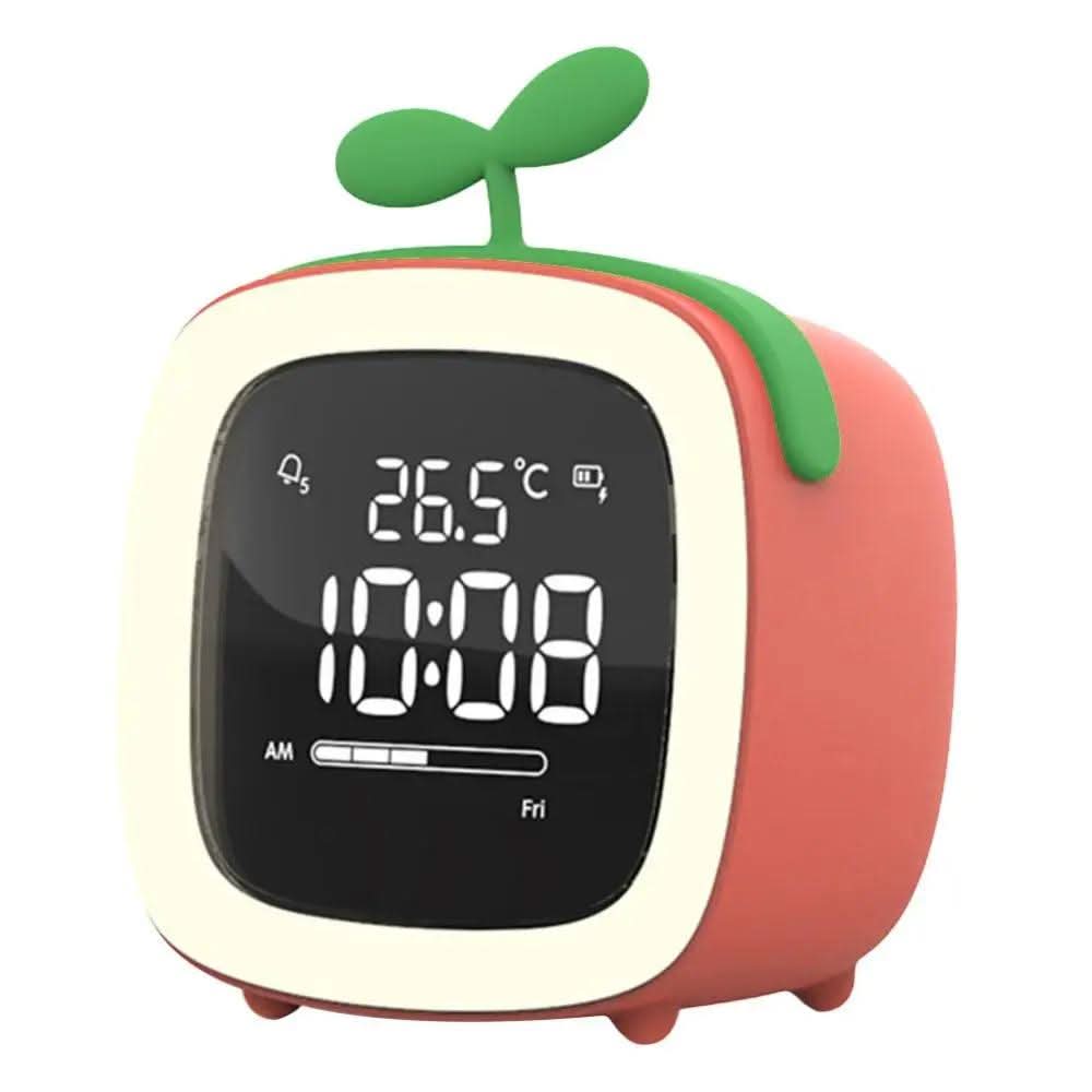 Digital Alarm Clock Night Lamp with LED Display