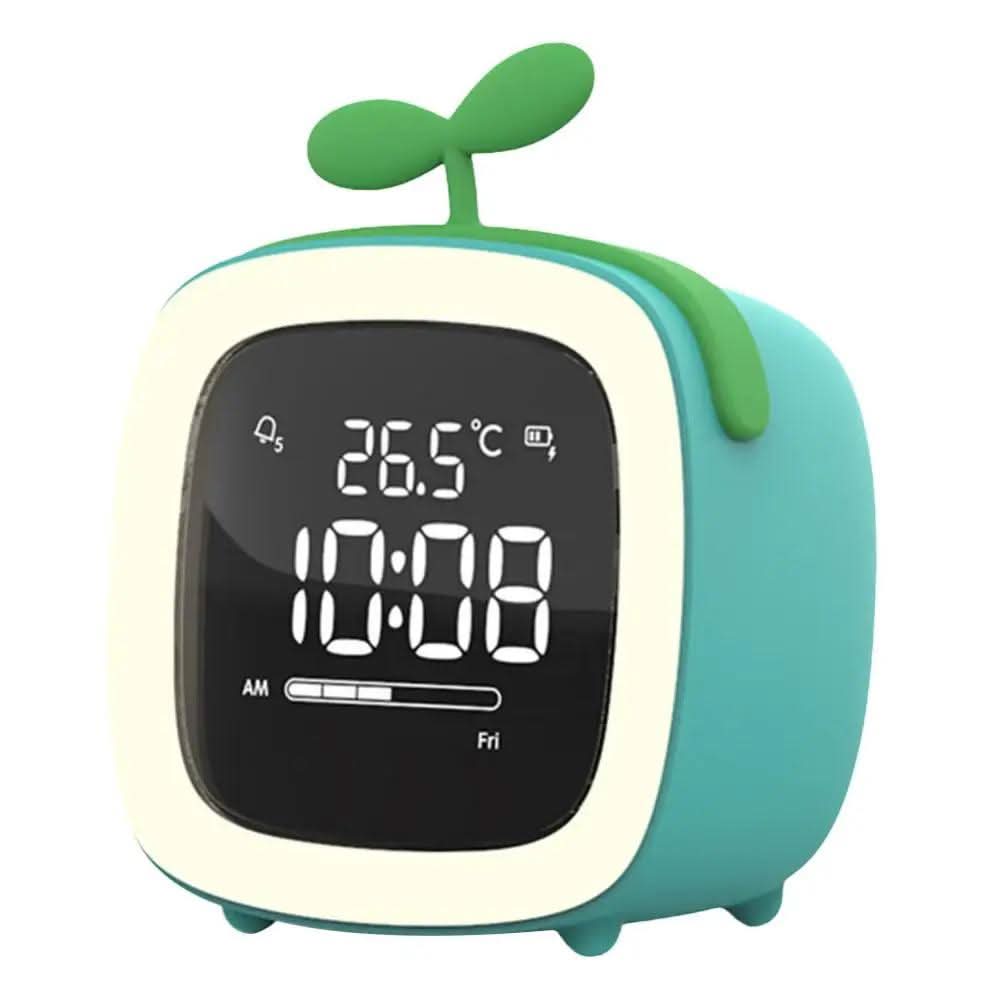 Digital Alarm Clock Night Lamp with LED Display
