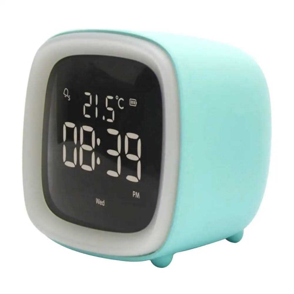 Digital Alarm Clock Night Lamp with LED Display