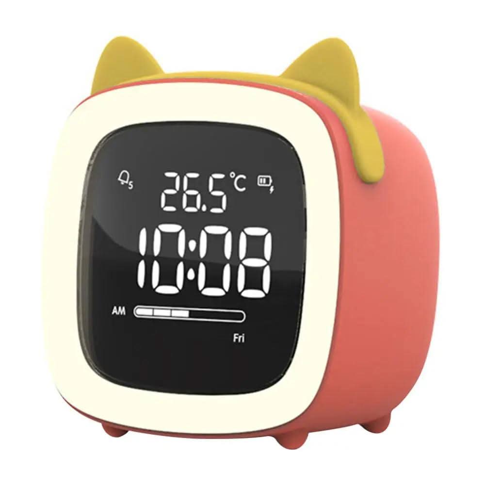 Digital Alarm Clock Night Lamp with LED Display