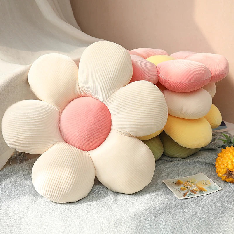 Flower Shaped Decorative Pillow Cushion