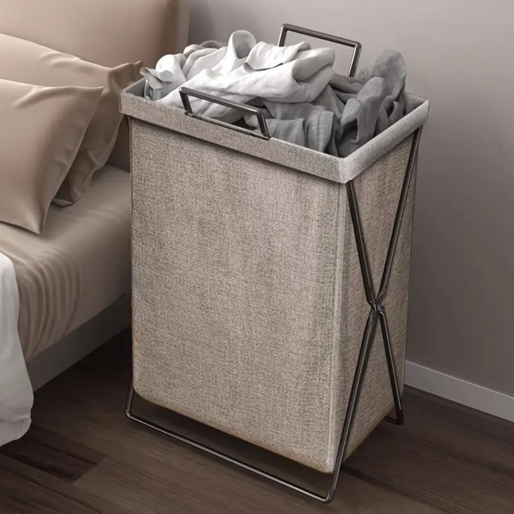 Foldable Fabric Laundry Basket Organizer