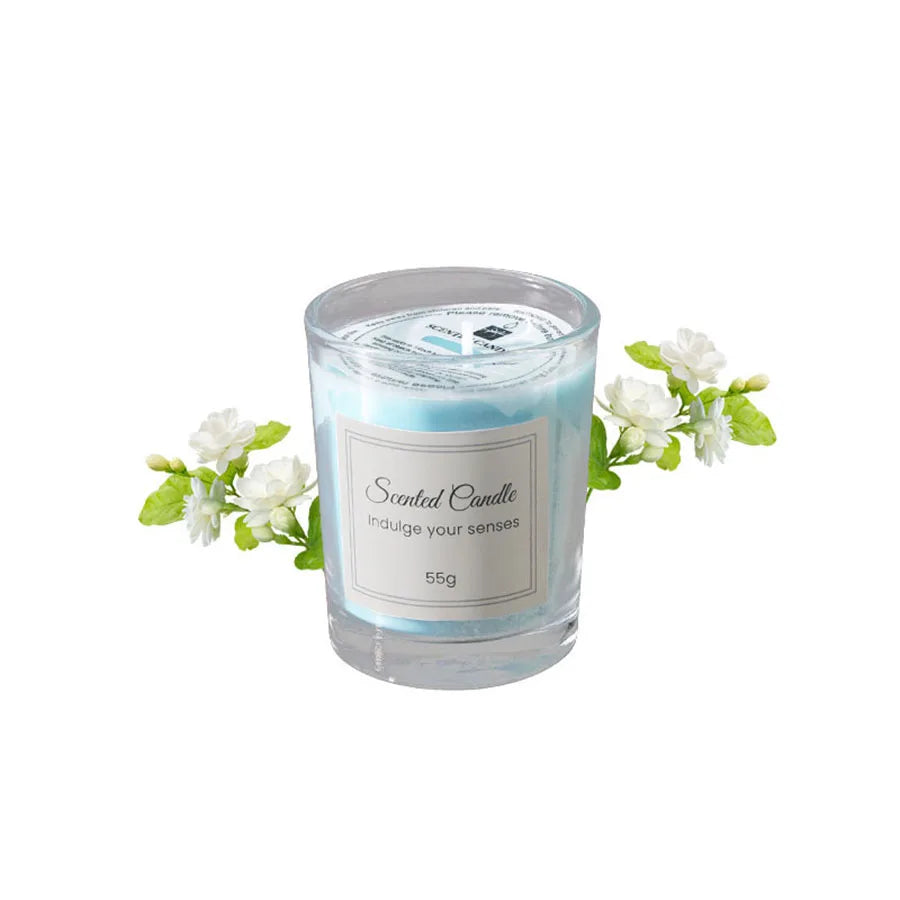 Handmade Soy Candle Gift with Glass Jar