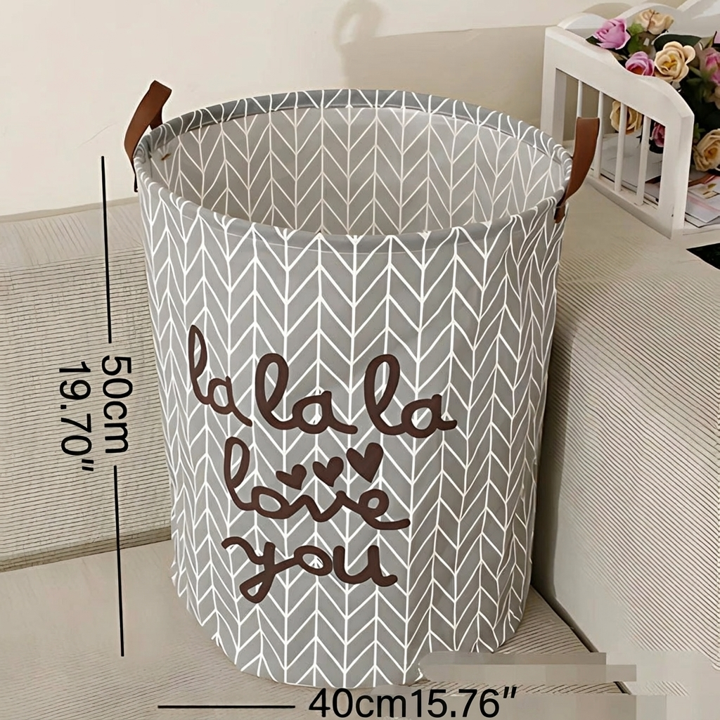 Lightweight Laundry Basket with Handles