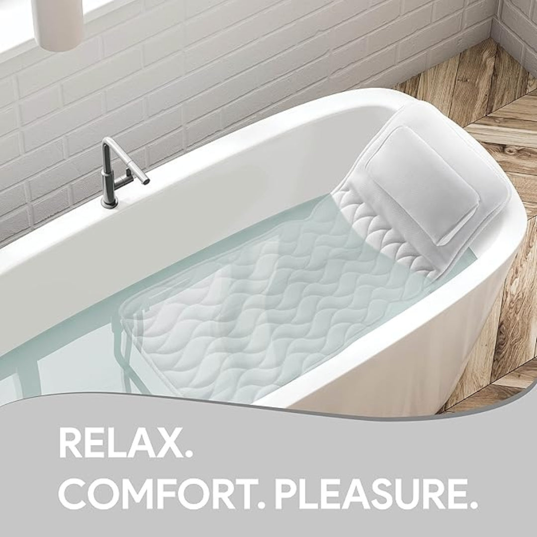 Luxury Bath Pillow with Full Body Support