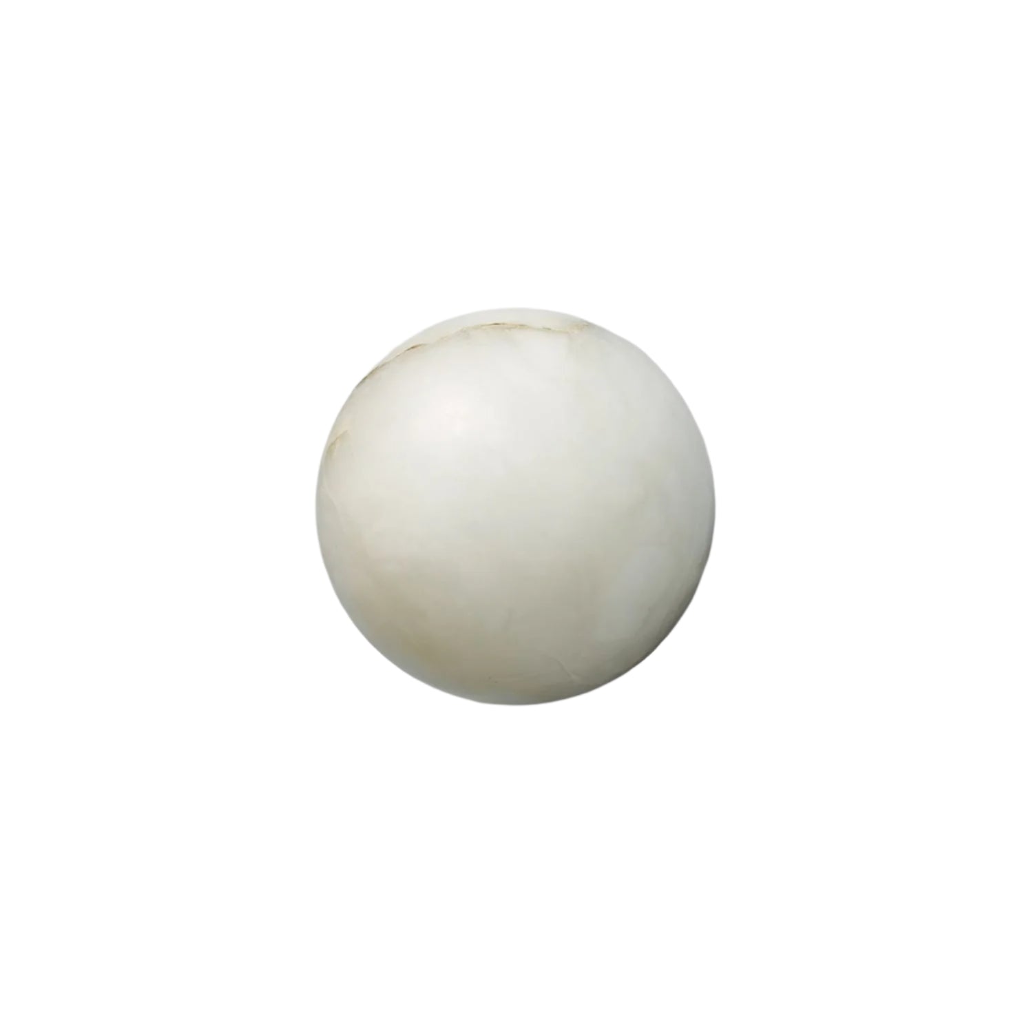 Marble Orb Wall Sconce with LED Light and Base