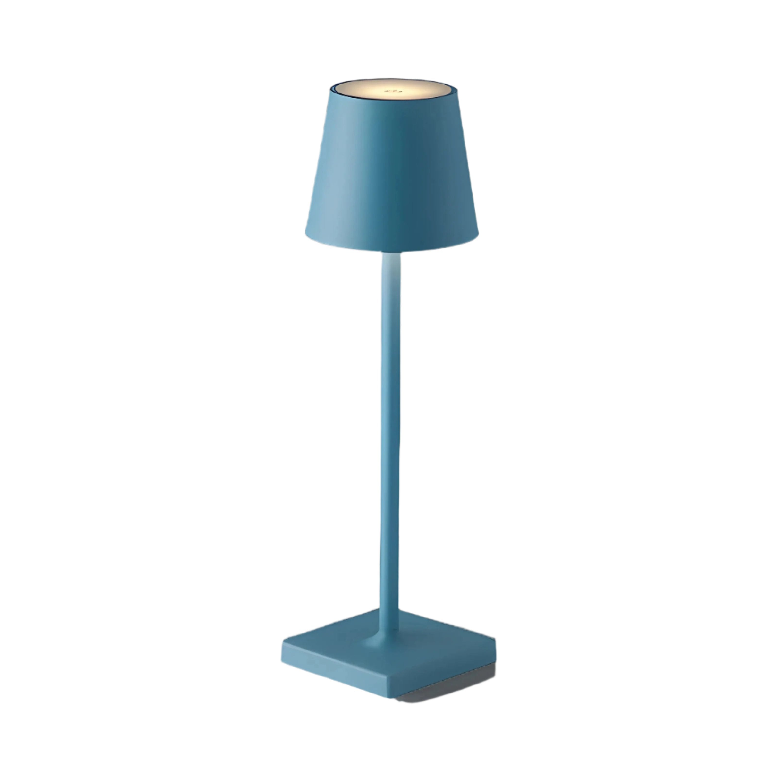 Modern Aluminum Table Lamp with Slim LED Design