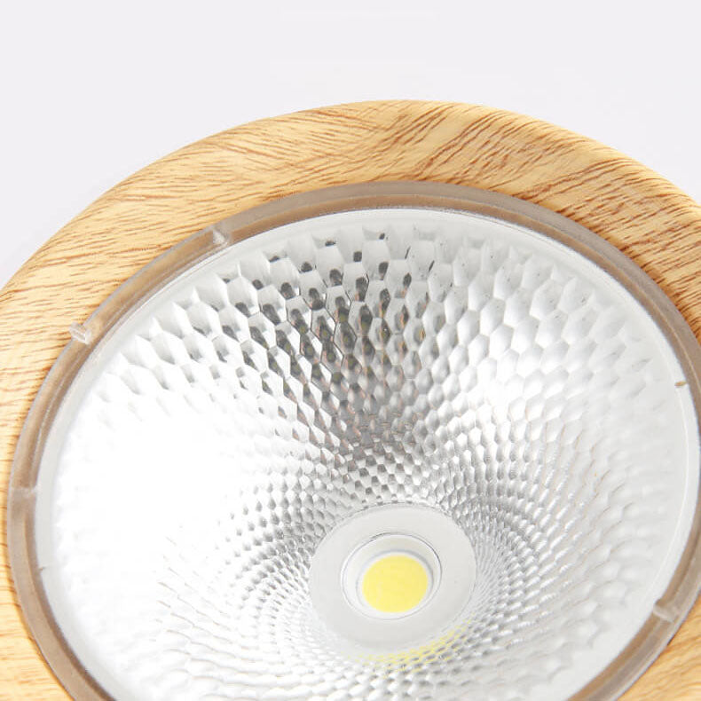 Modern Cylinder Ceiling Light with LED Flush