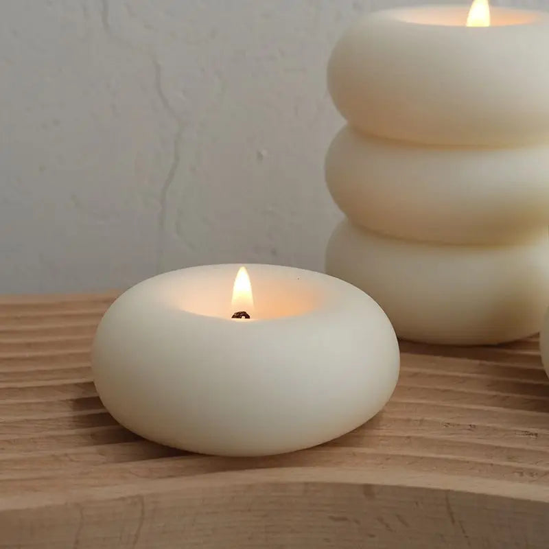 Modern Donut Aromatherapy Candle Smokeless