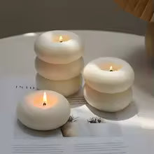 Modern Donut Aromatherapy Candle Smokeless