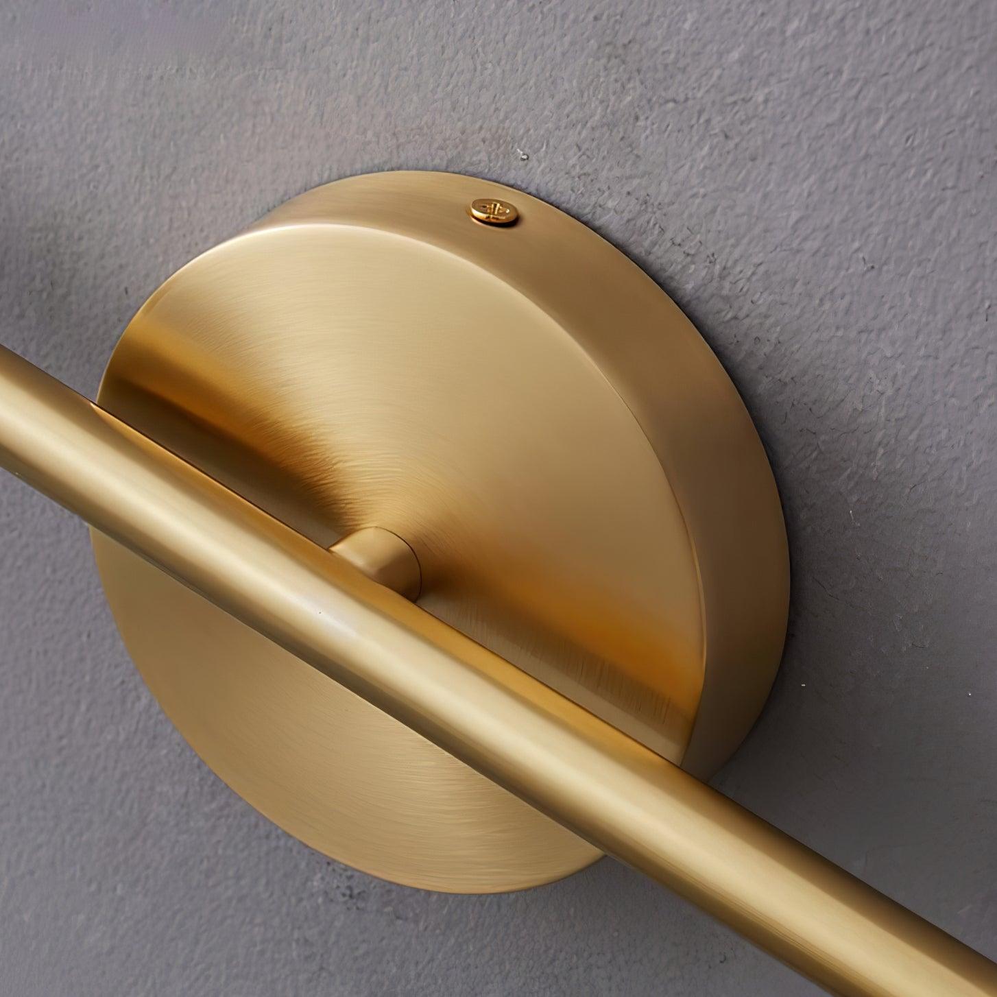 Modern Double Cylinder Wall Light with Adjustable Spots