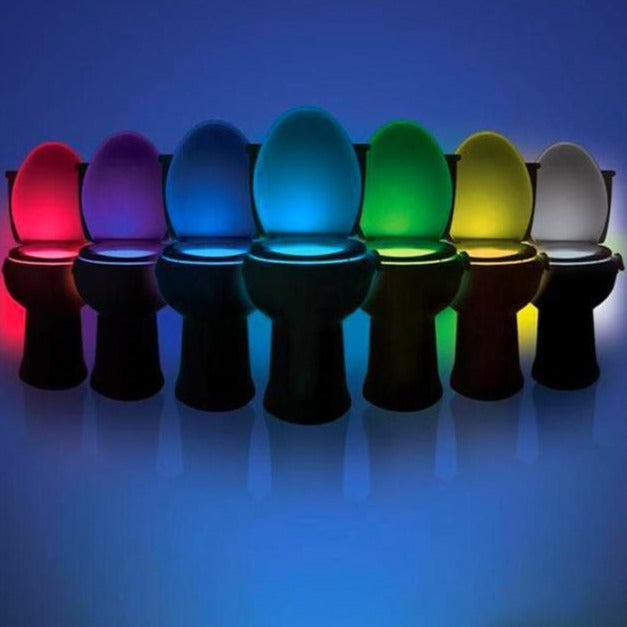Motion Sensor Night Lamp with LED Toilet Light