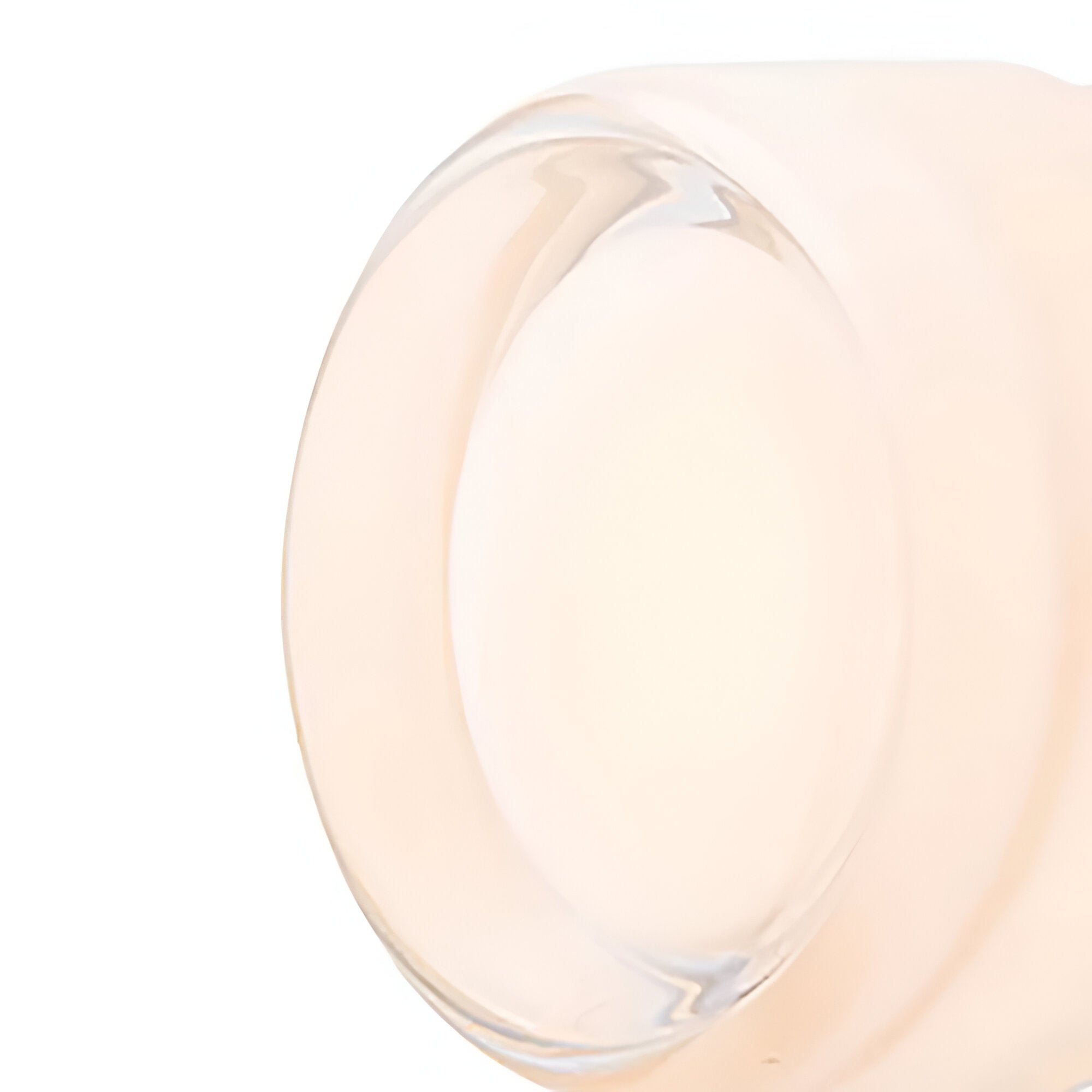 Nordic Acrylic Wall Sconce with Round Ambient Glow