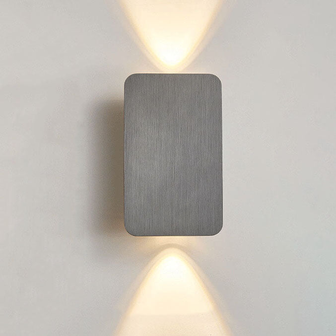 Nordic Aluminium Wall Sconce with Dual Up Down Light