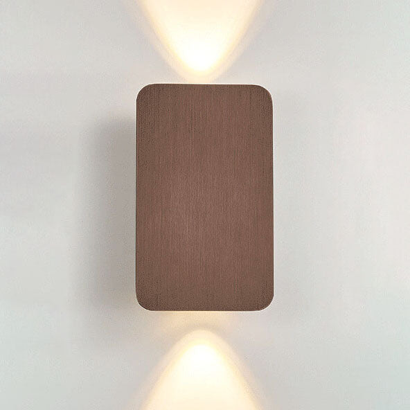 Nordic Aluminium Wall Sconce with Dual Up Down Light