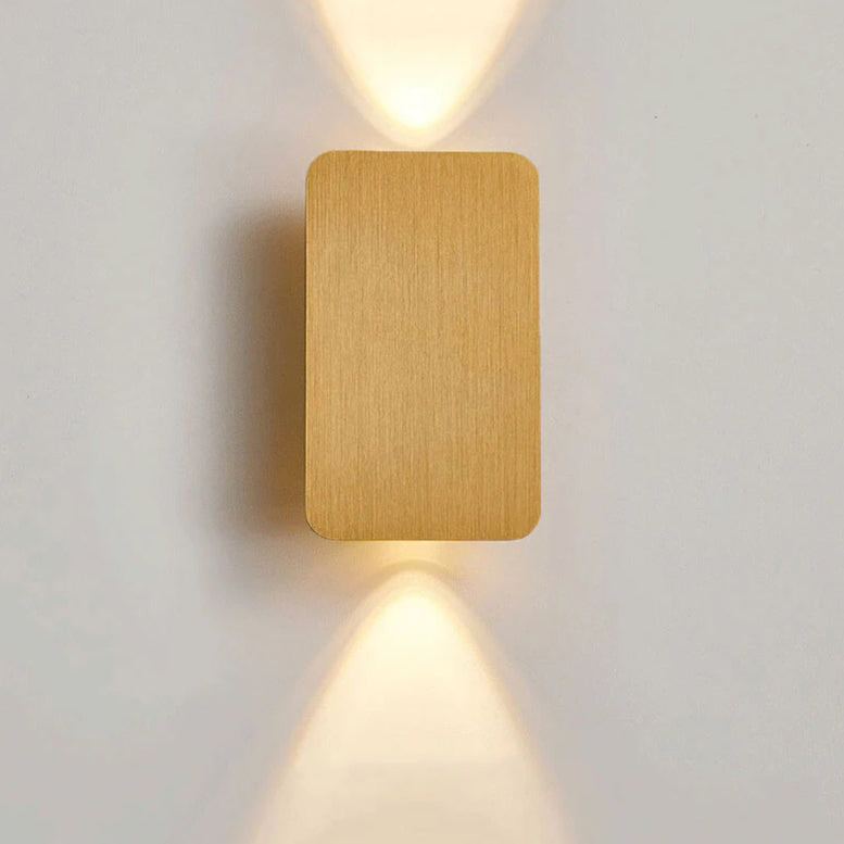Nordic Aluminium Wall Sconce with Dual Up Down Light