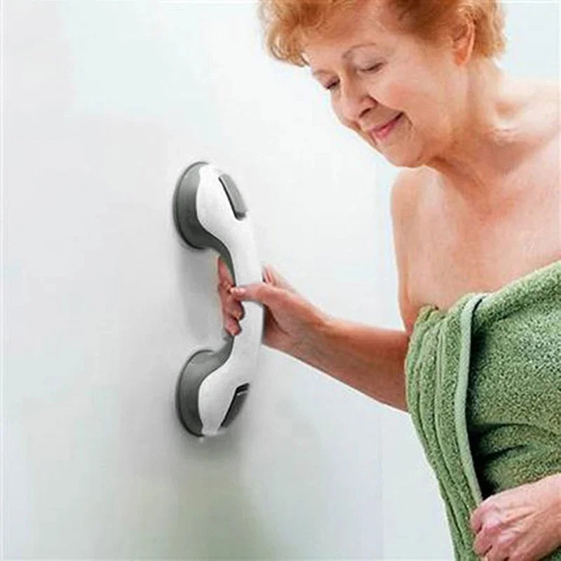 Portable Shower Grab Bar with Safety Lock