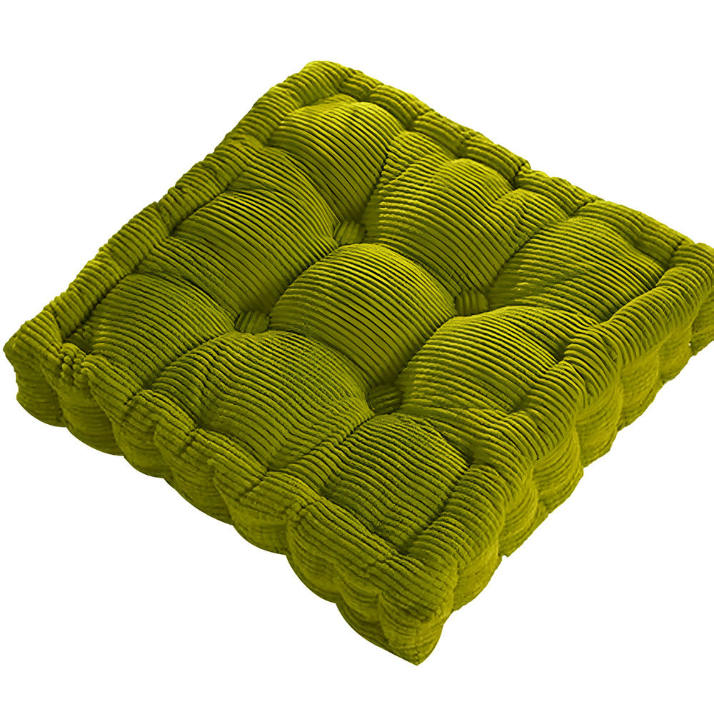 Ribbed Floor Pillow with Padded Design