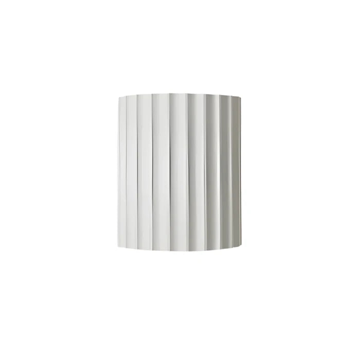 Ribbed Resin Wall Sconce with Dual LED Light