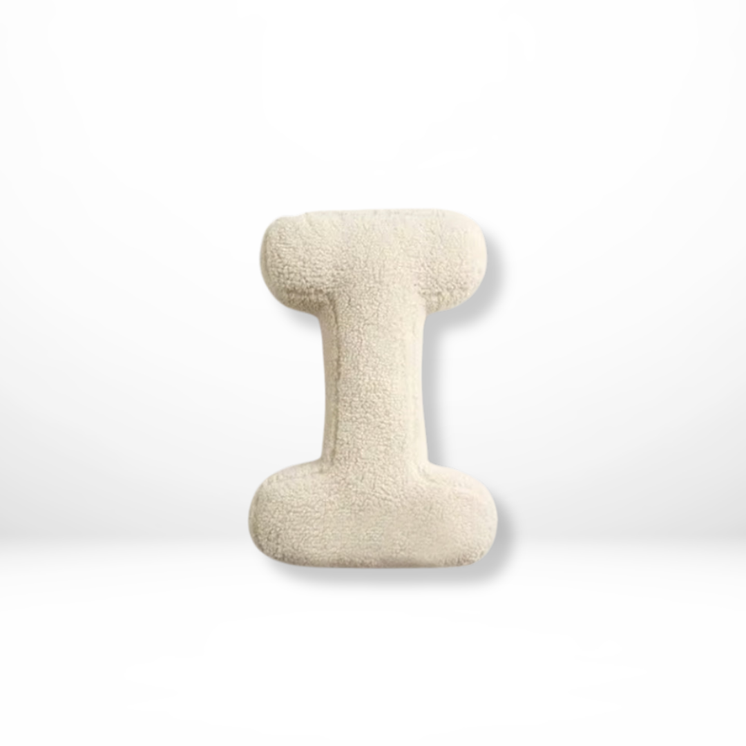 Soft Alphabet Decorative Pillow Cushion