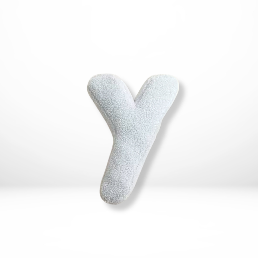 Soft Alphabet Decorative Pillow Cushion
