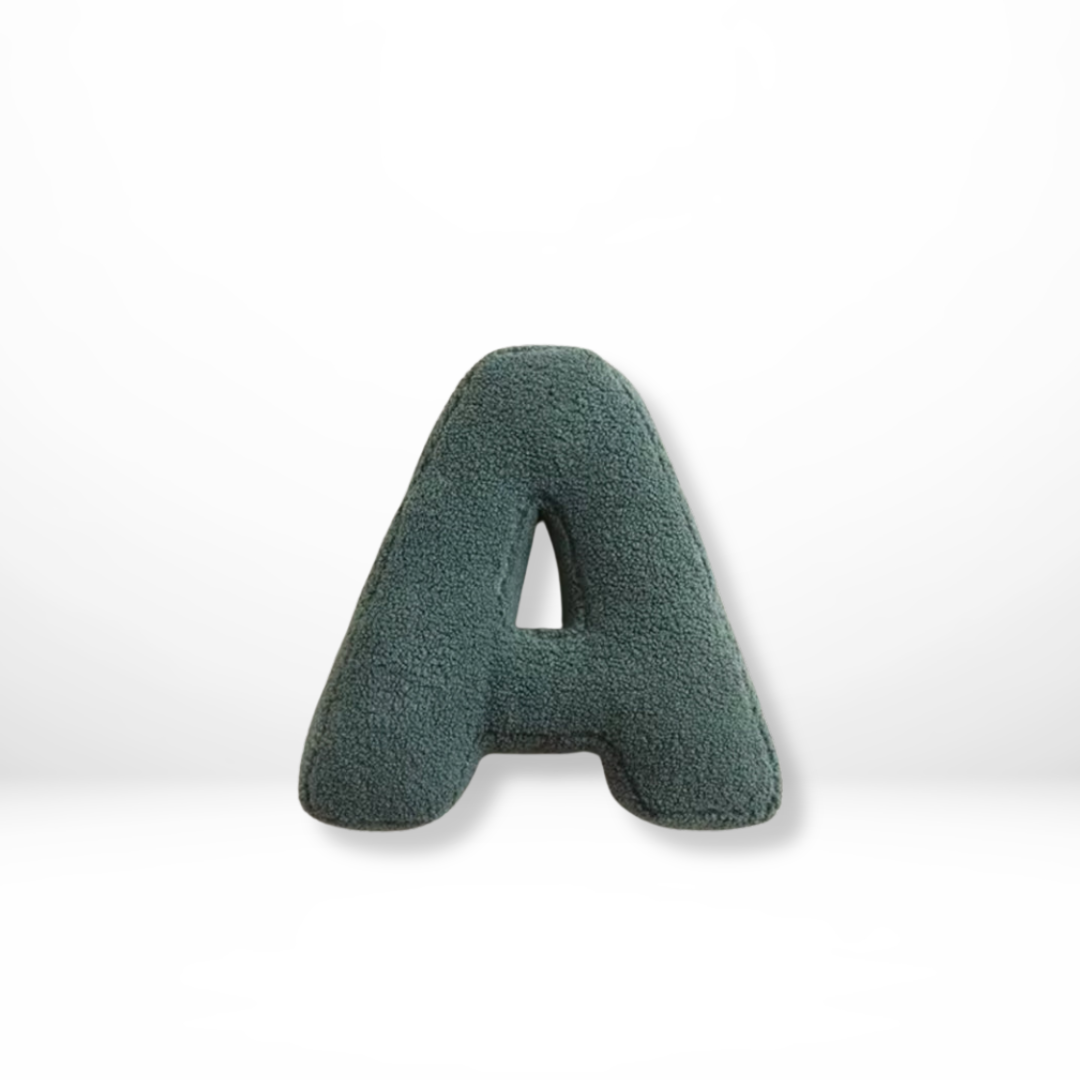 Soft Alphabet Decorative Pillow Cushion